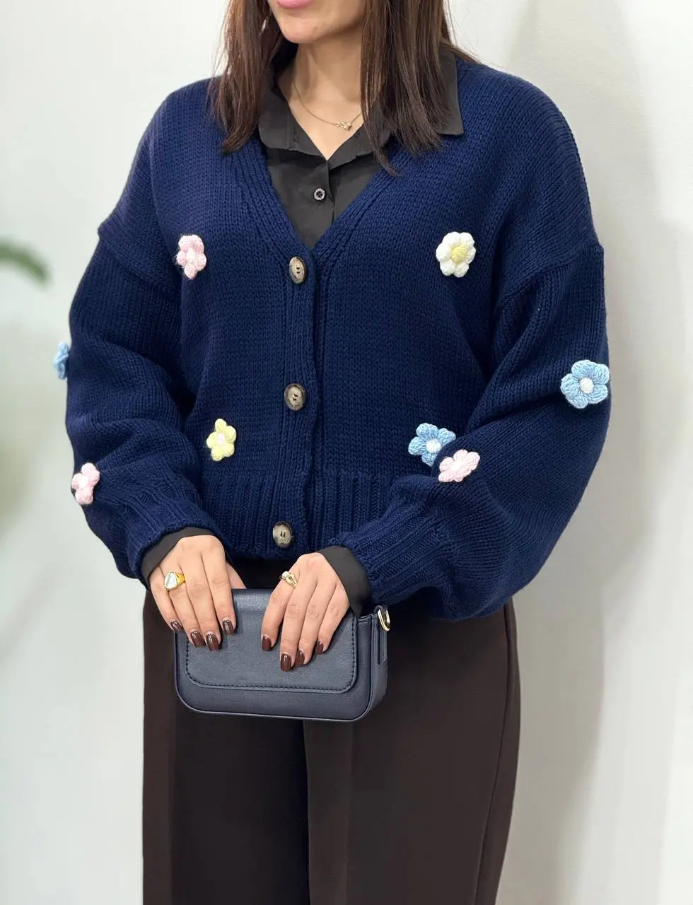 بافت جلو دکمه ترک نازگل 1